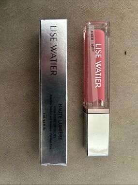 Brand New Lise Watier: Haute Lumière Lip Gloss — Pink-Sparkling Rose